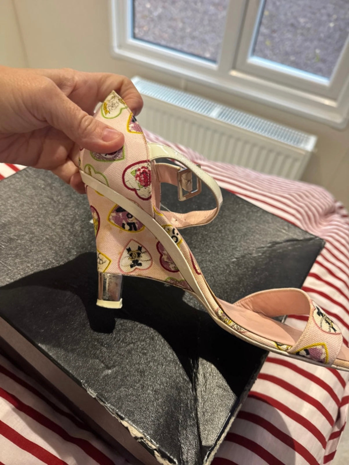 Chanel Heart Heels - 39