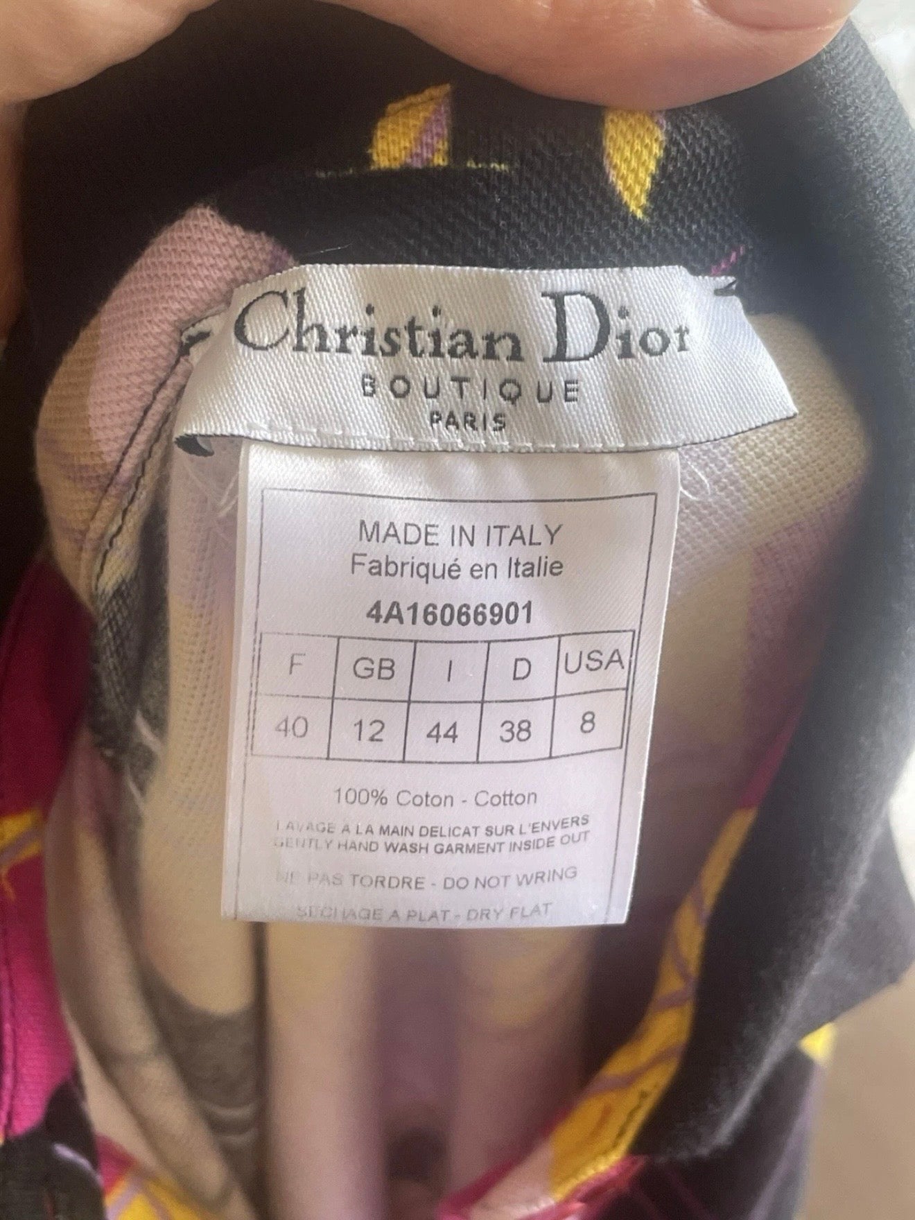 Dior Galliano Polo Knit Dress - M