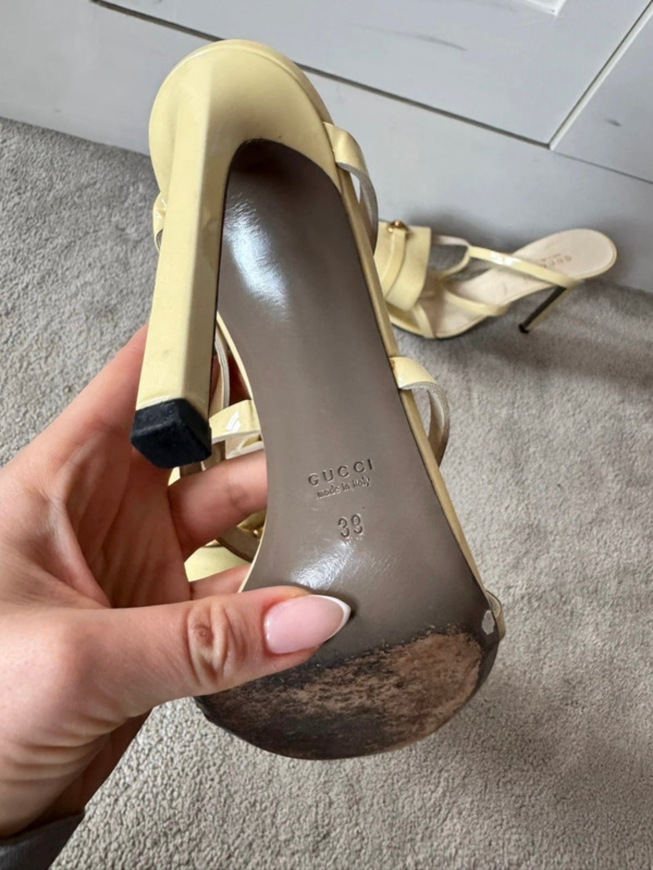 Gucci Ursula Cage Heels - 39