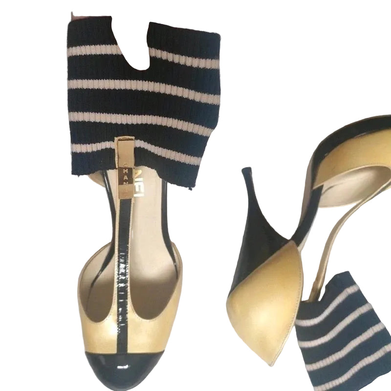 Chanel Ankle Strap Heels - 39