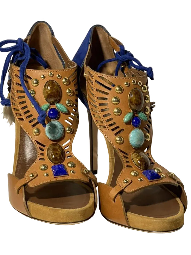 Dsquared2Fur Tassel Heels - 39