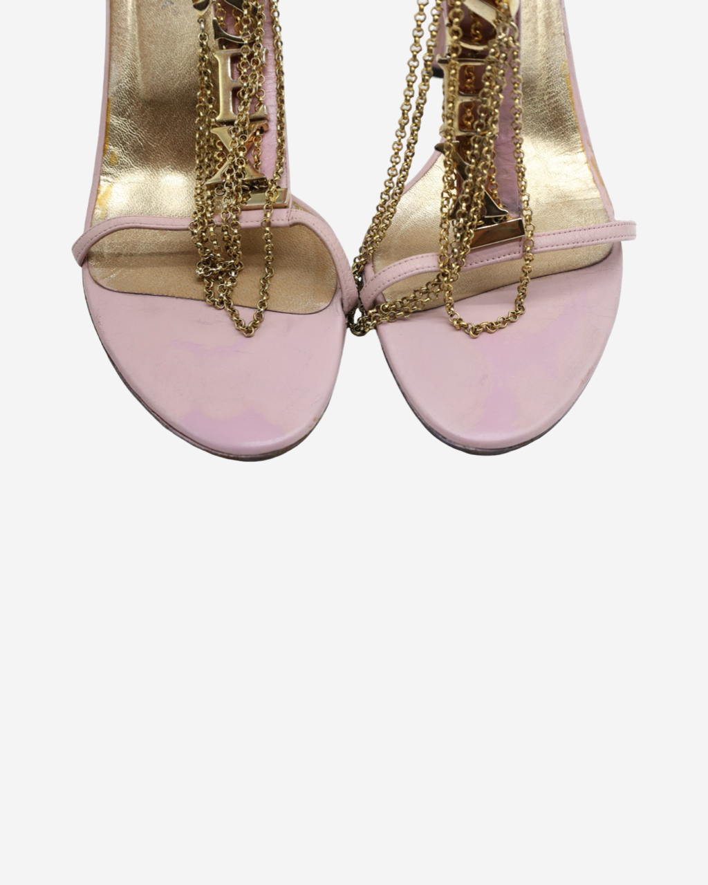 Dolce Gabbana 2003 “SEX” Heel Light Pink - 39
