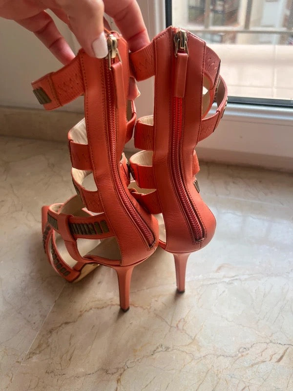 Versace 2013 Studded Gladiator Heel - 38 + 39