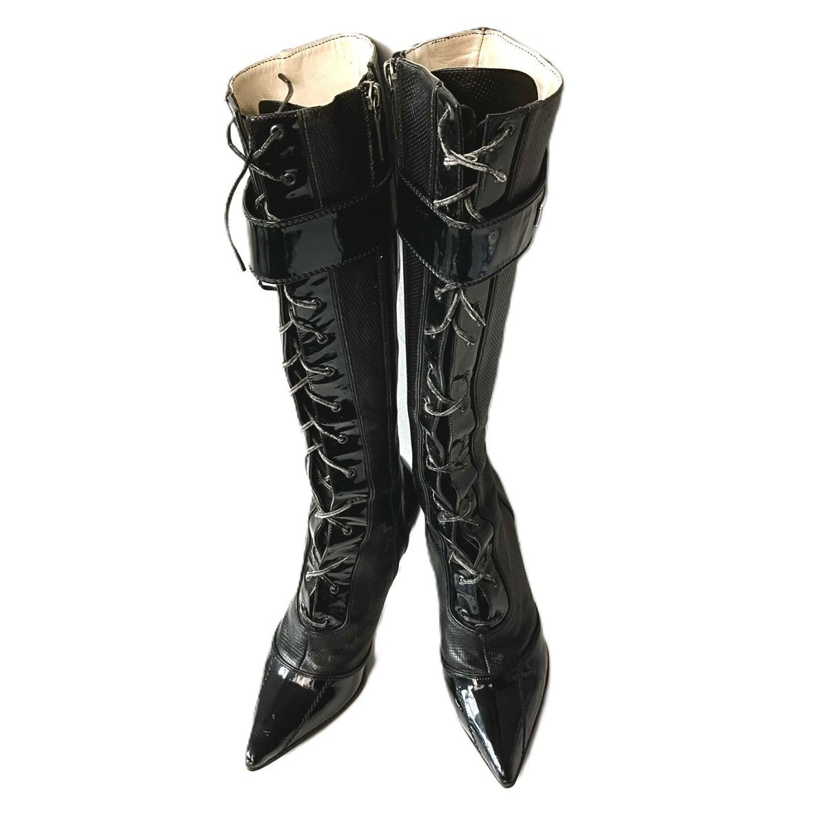 Dior Montaigne 1947 Lace Up Boots - 36.5