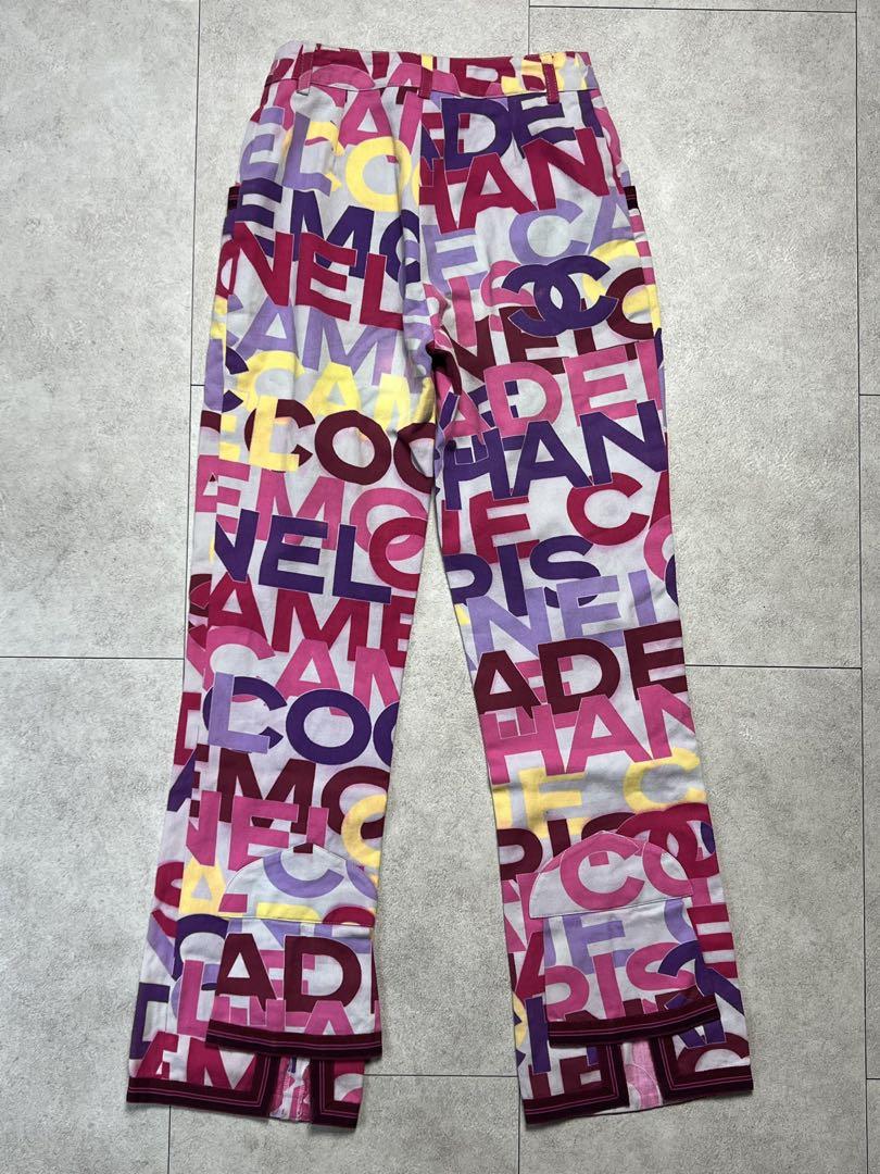 Chanel Monogram Pants - M