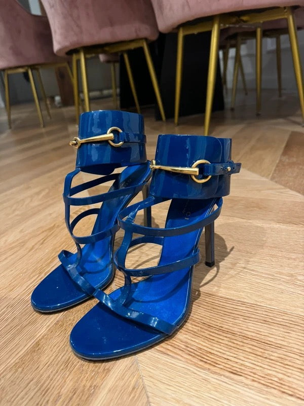 Gucci Cage Ursula Heels - 38.5
