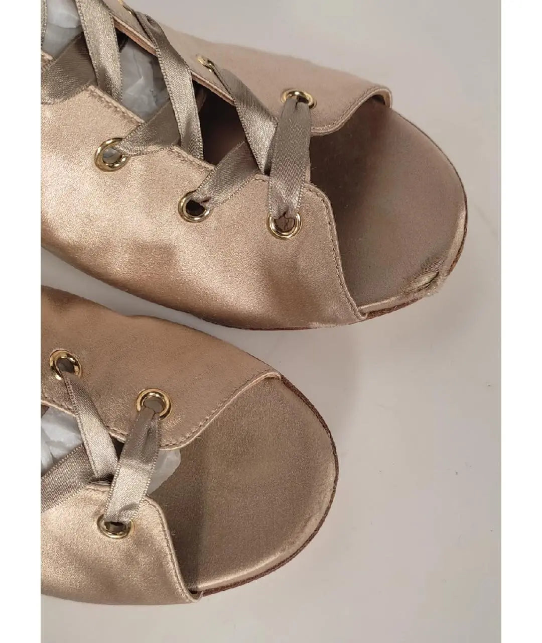 Gianvito Rossi Marie Satin Lace Up Boots - 39