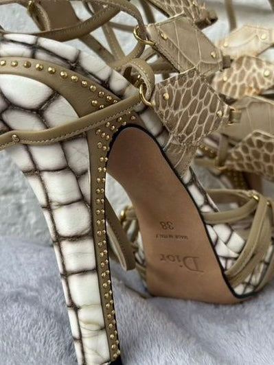 Dior 2009 Alligator Runway Heels - 38