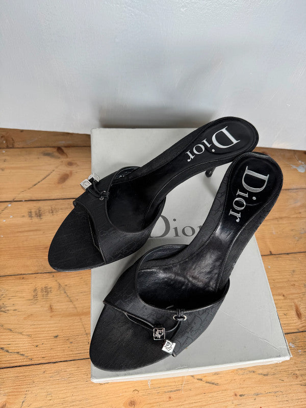 Dior Gambler Dice Kitten Heels - 41