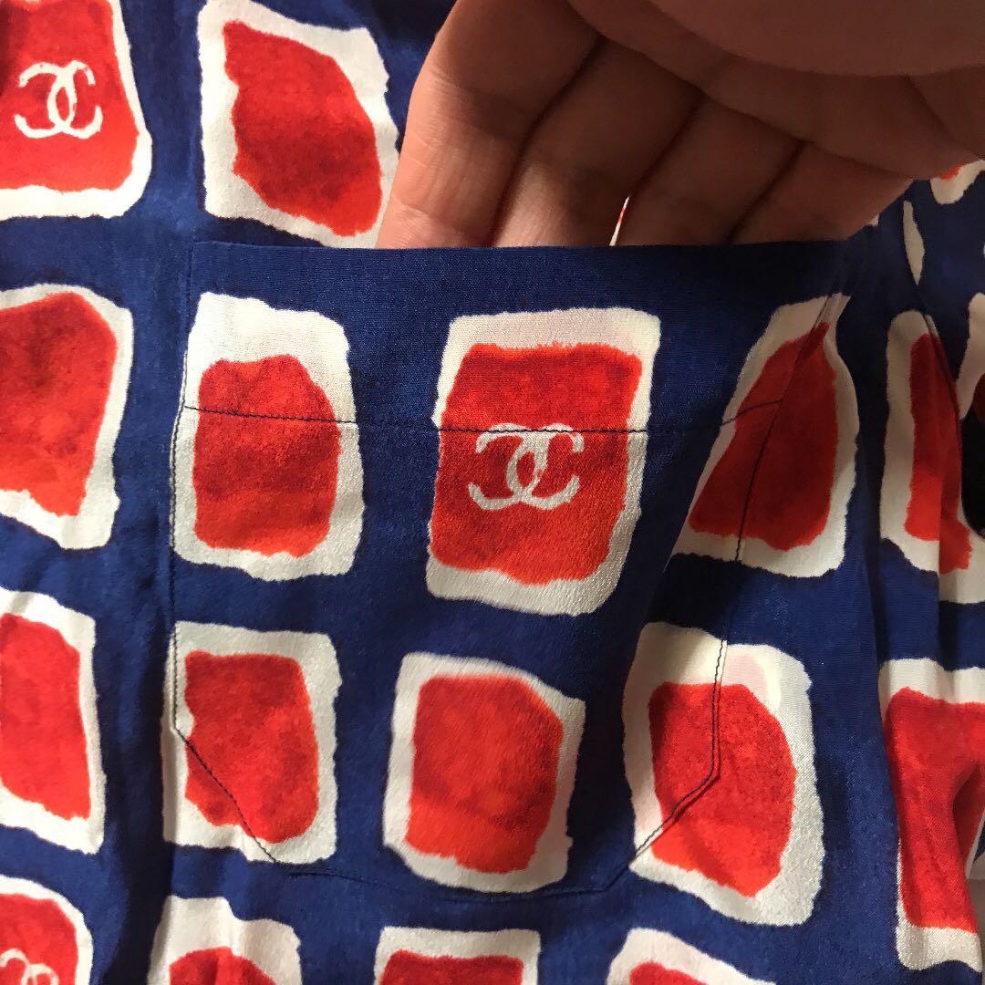 Chanel 2001 Watercolour Shirt - S