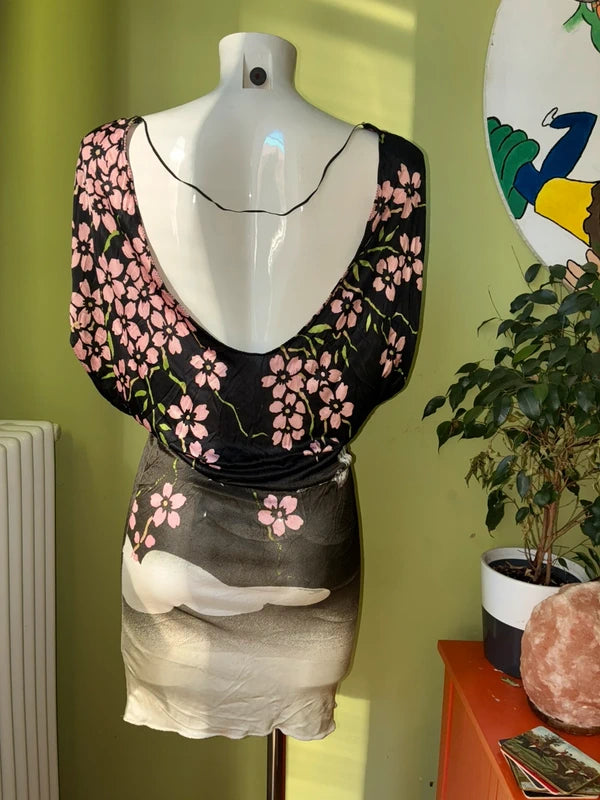 Gucci by Tom Ford 2003 Blossom Dress - S