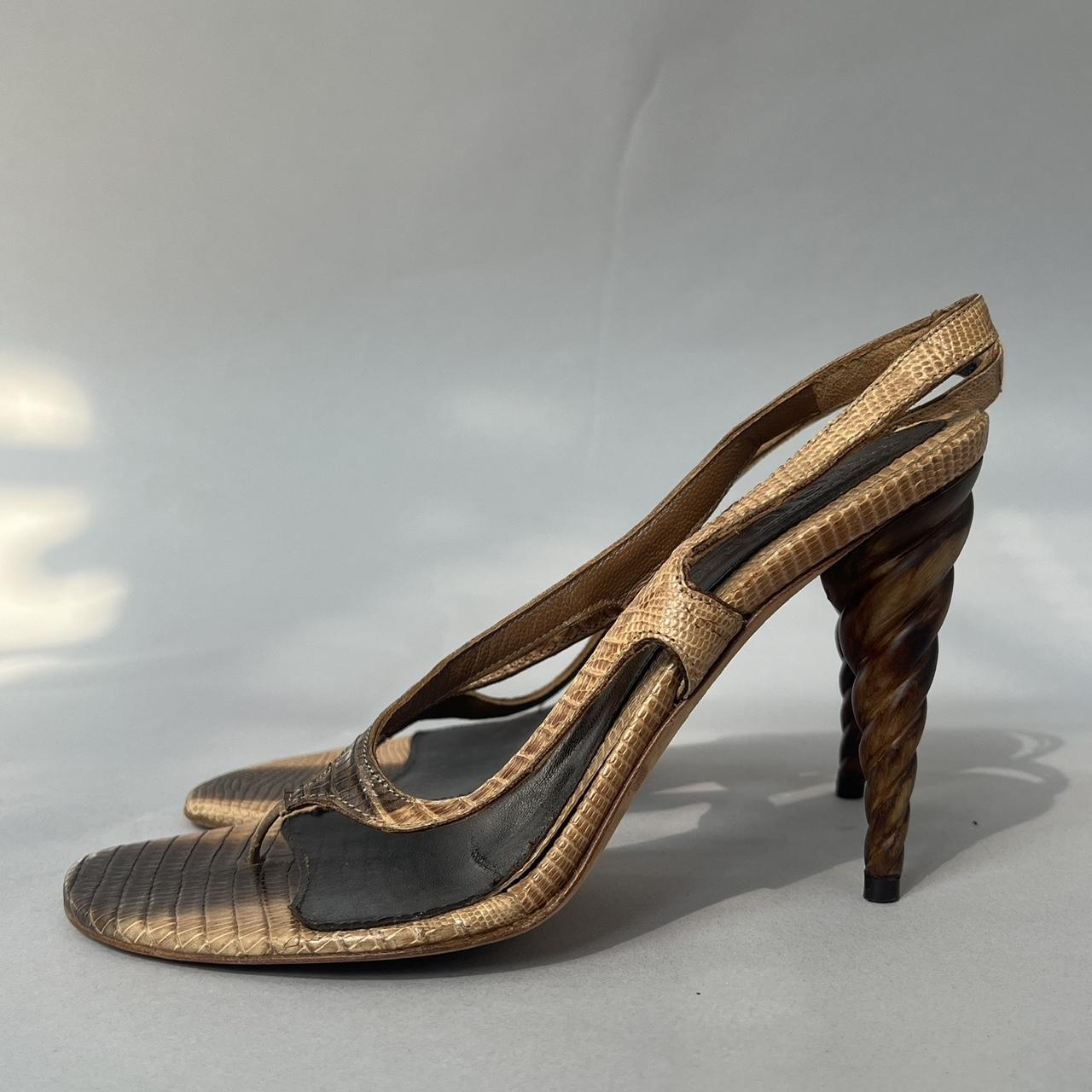 Alexander Snakeskin Spiral Heel - 37