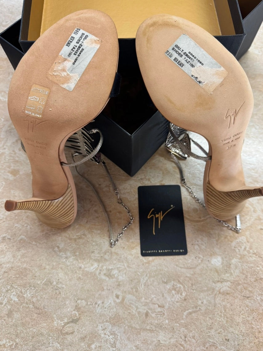 Giuseppe Zanotti Fishbone Heels - 38