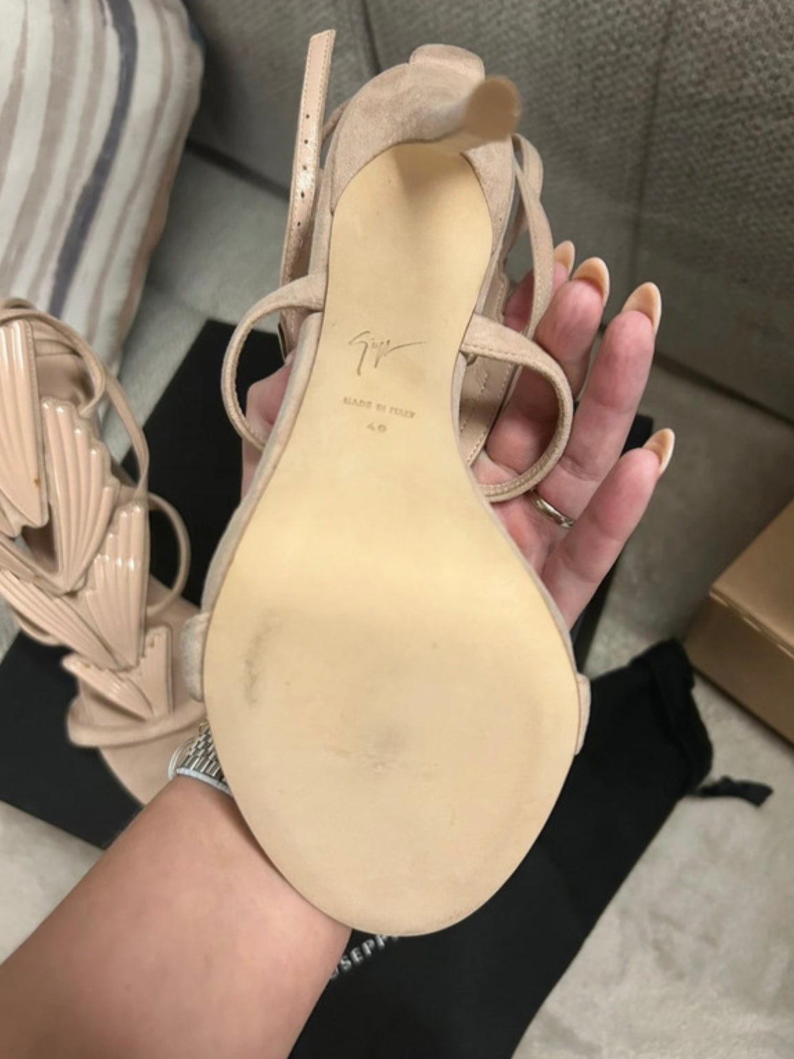 Giuseppe Zanotti Cruel 2.0 Alien Heels Brand New - 40