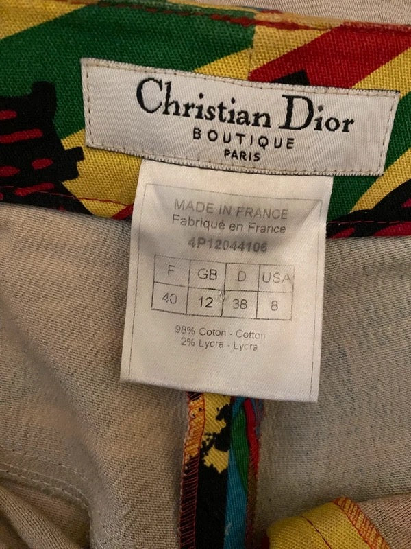 Dior Galliano Mania Jeans - M/L