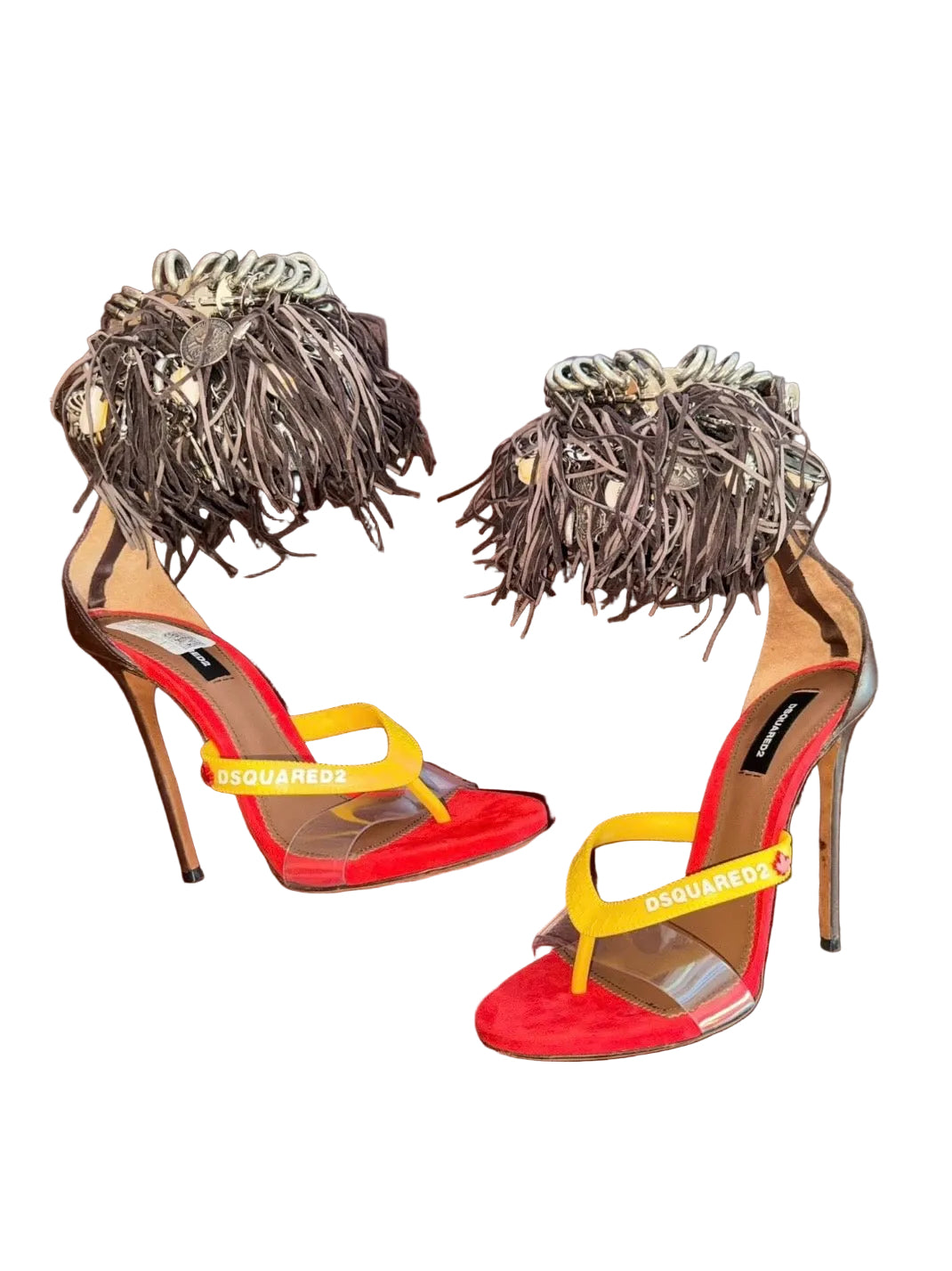Dsquared2 Gothika Fringe Heel - 39
