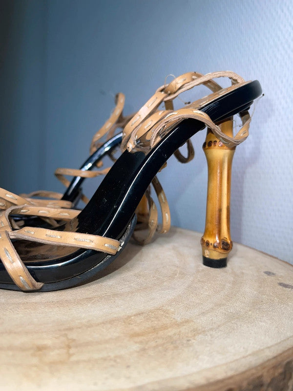 Gucci by Tom Ford Bamboo Heels - 36.5/37