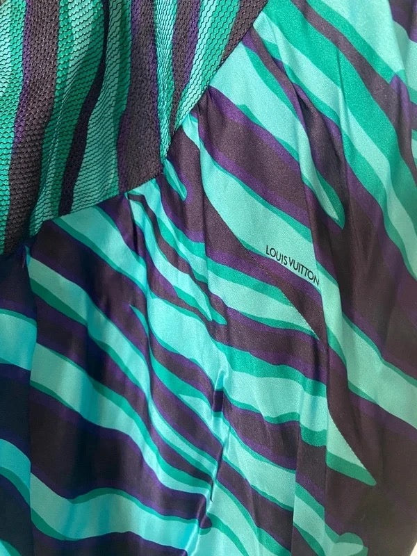 Louis Vuitton 2011 Runway Zebra Print Dress - XS/S