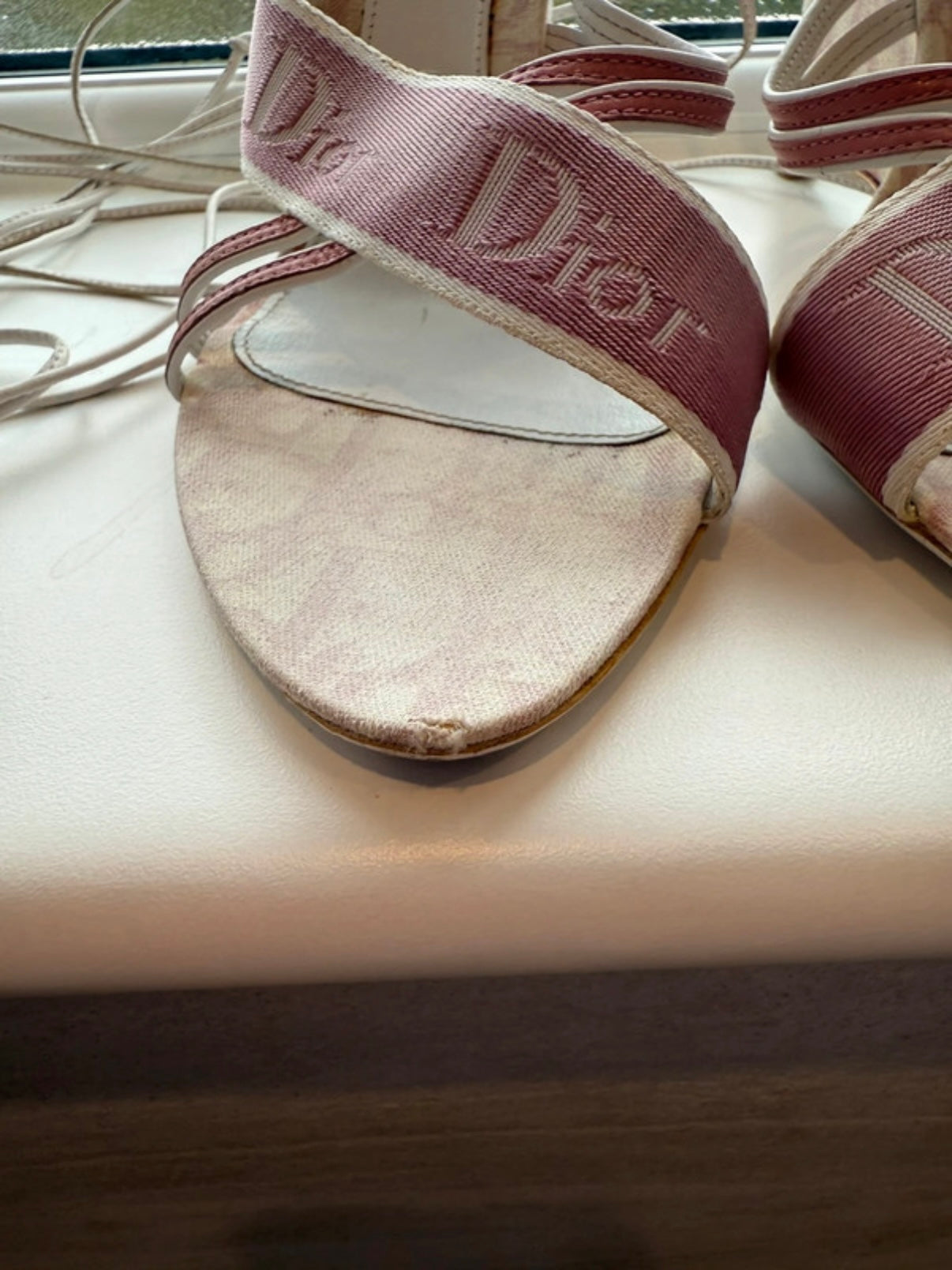 Dior Trotter Monogram Wedges - 40.5