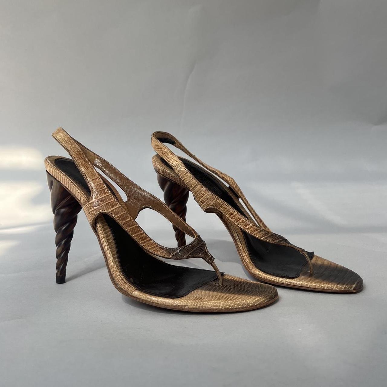 Alexander Snakeskin Spiral Heel - 37