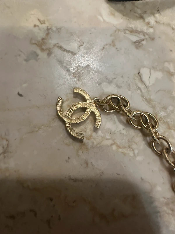 Chanel 2020 Lambskin Chain Belt
