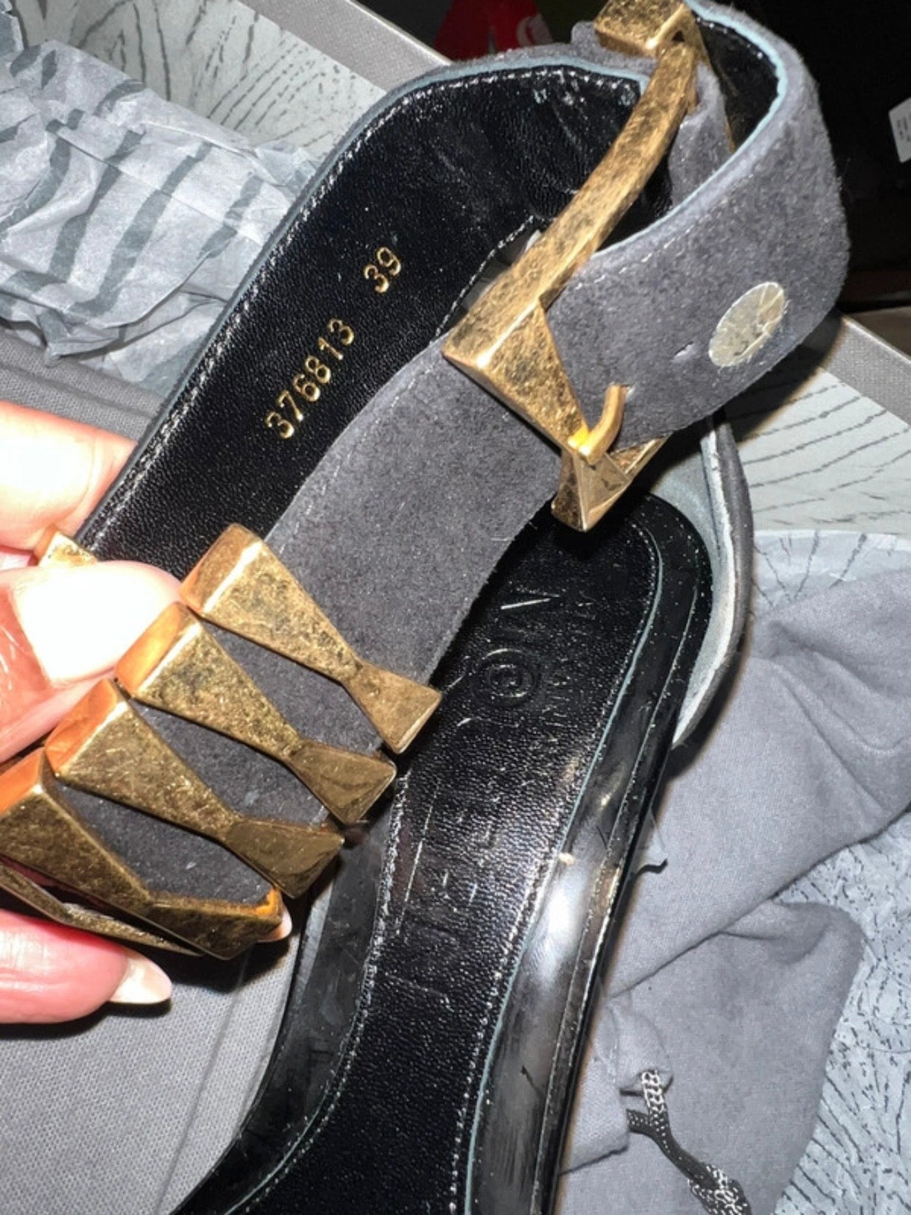 Alexander McQueen Sculpted Wedge Heels Brand New - 39