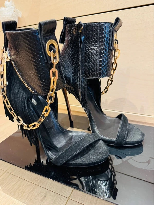 Dsquared2 Tassel Heels - 39