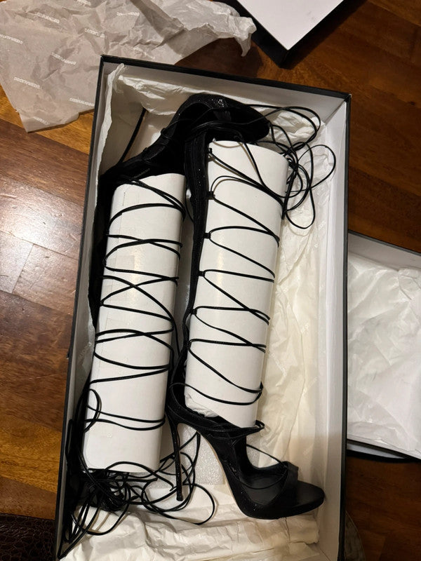 Dsquared2 Lace up Boot Heel - 41