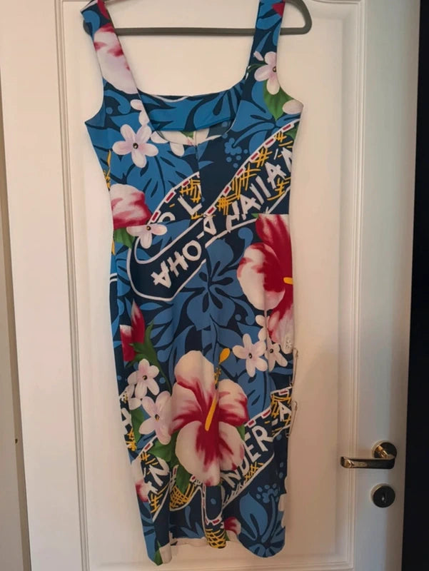 D&G Hibiscus Dress - S,M + L