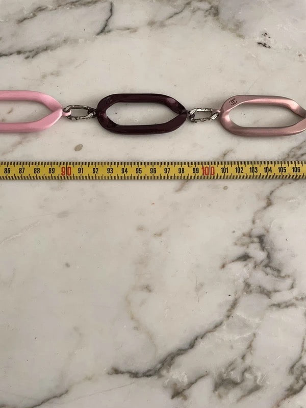 Chanel Acrylic Link Belt