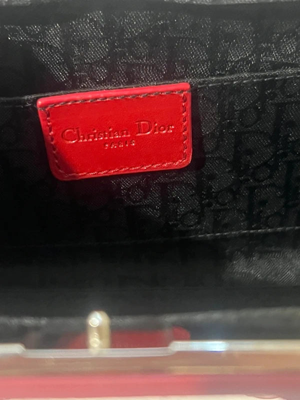 Dior Bondage Clutch and Chain Bag