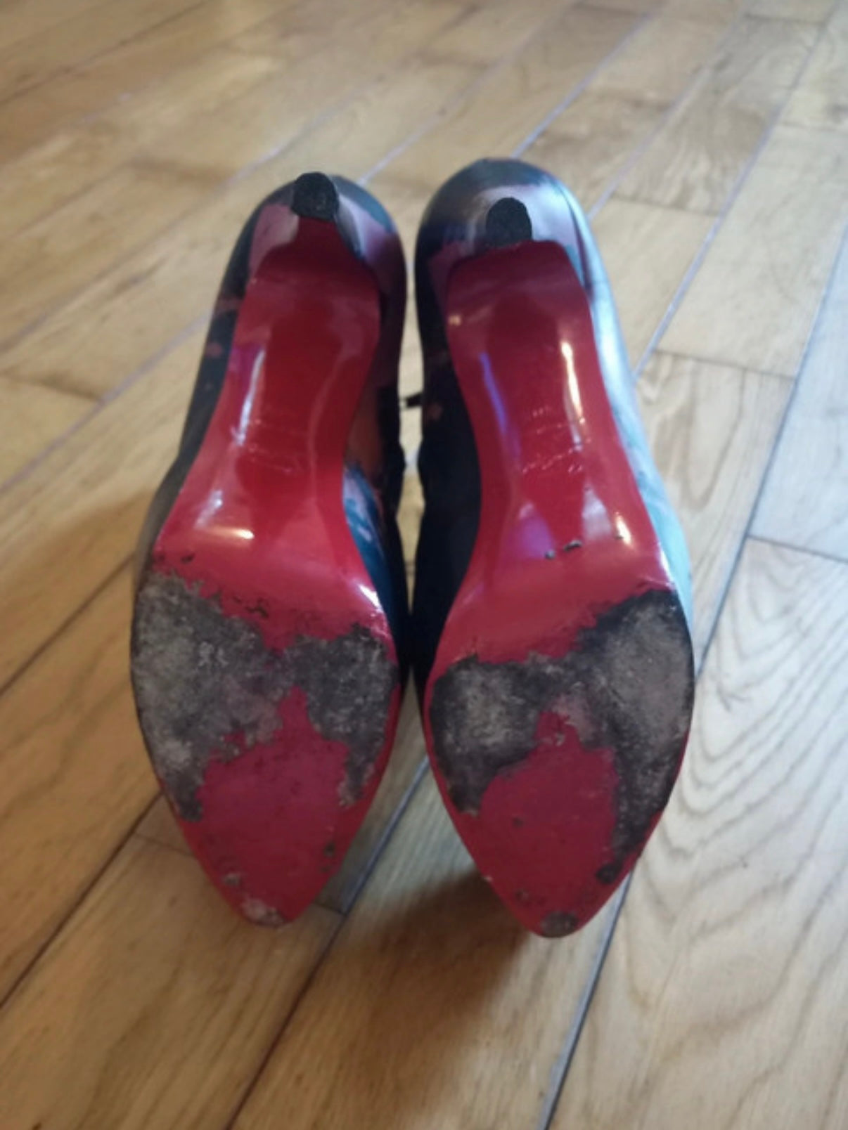 Christian Louboutin 20th Anniversary Graffiti Boot - 40.5