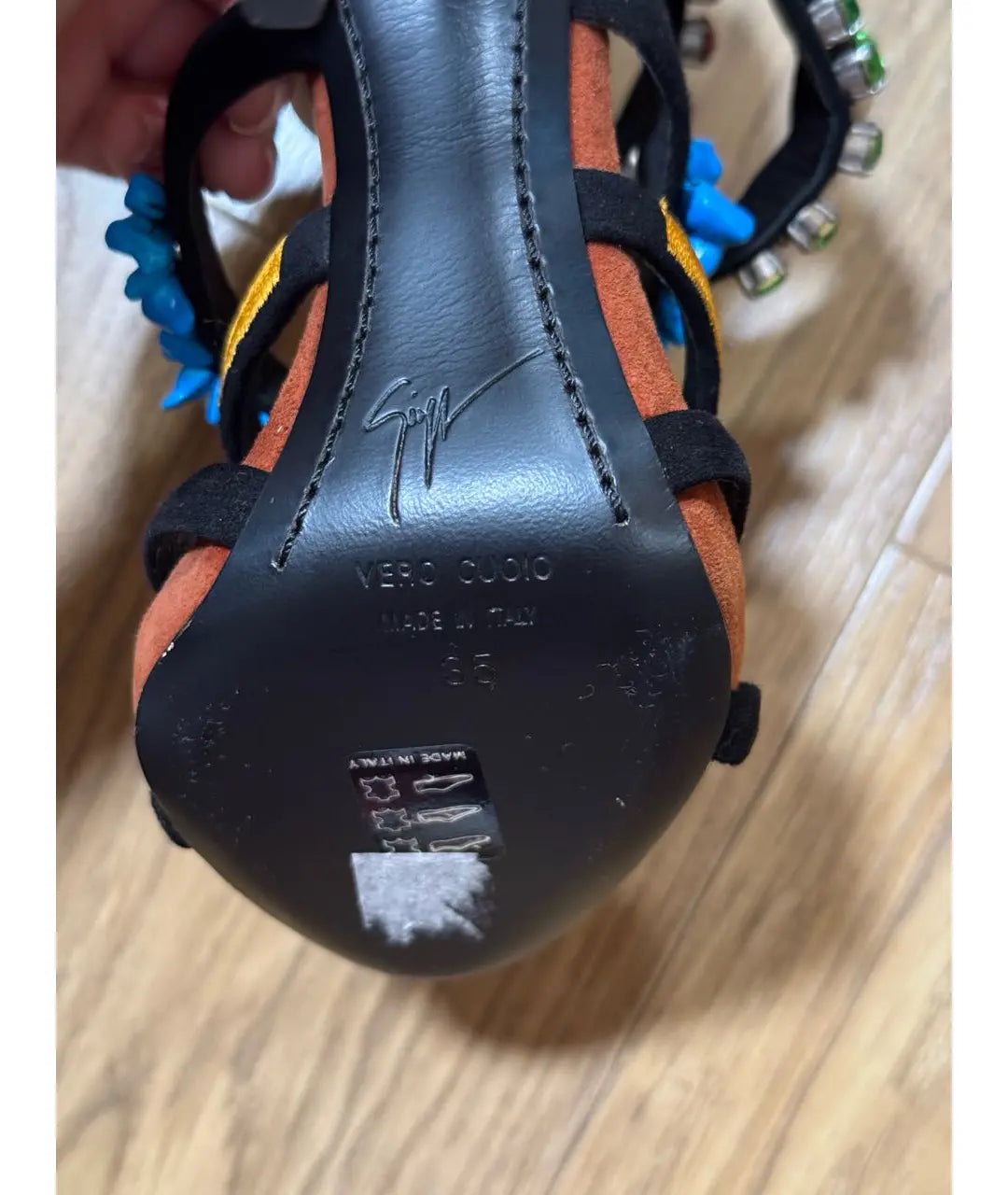 Giuseppe Zanotti Shell Heels Brand New - 35/35.5