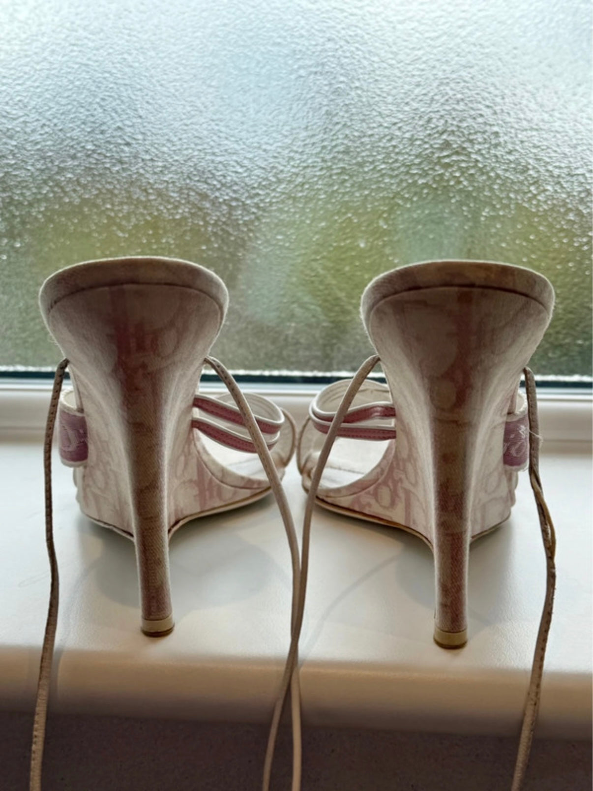 Dior Trotter Monogram Wedges - 40.5