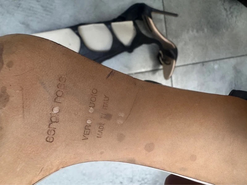 Sergio Rossi Gladiator Boots - 38