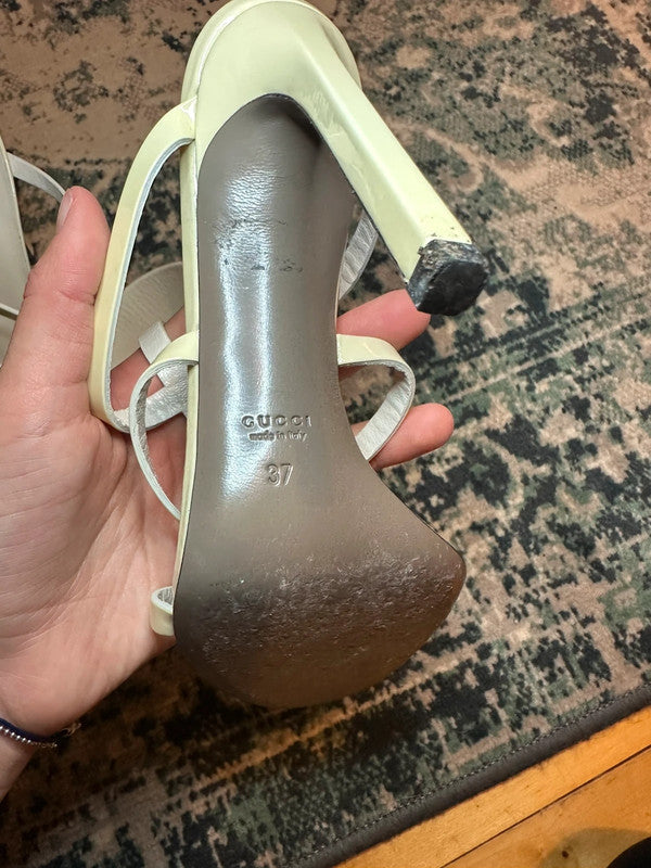 Gucci Ursula Cage Heels - 37