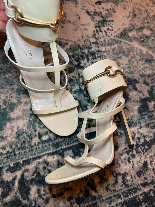 Gucci Ursula Cage Heels - 37