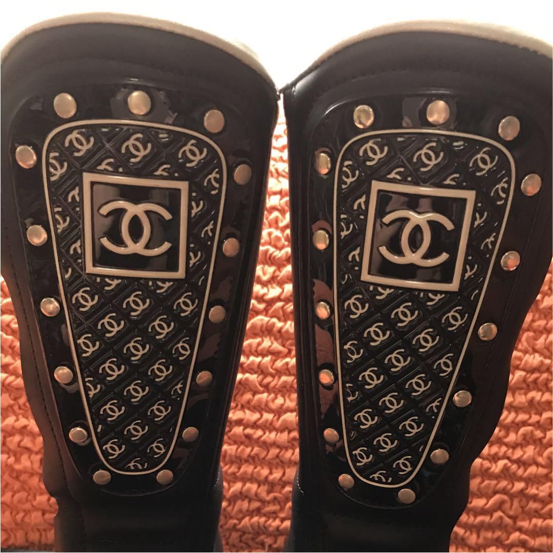 Chanel Moto Boots - 37