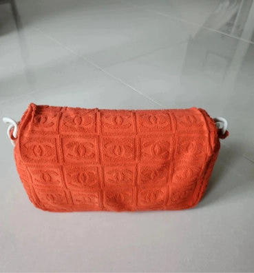 CHANEL 2002-2003 Terry Cloth Sport Line Flap shoulder bag