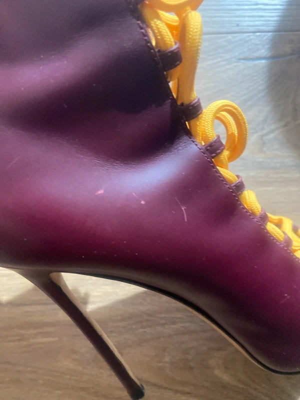 Dsquared2 Lace Up Ankle Boots - 39