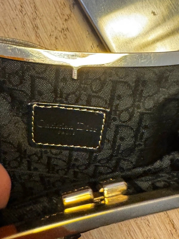 Dior Python Mini Saddle Bag