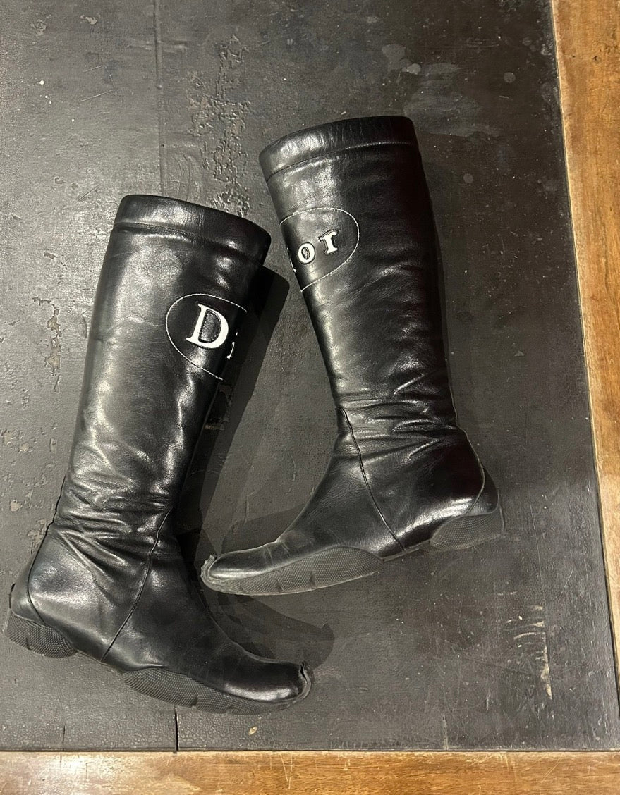 Dior Galliano Biker Boots - 37/37.5