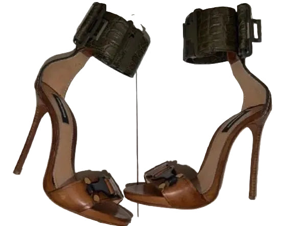 Dsquared2 Croc Buckle Heels - 39