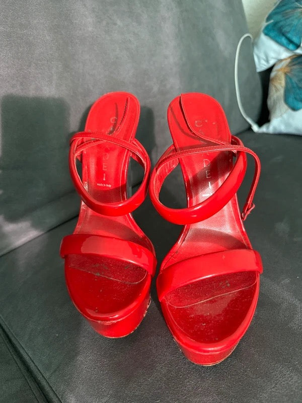 Casadei Perspex Wedges - 36
