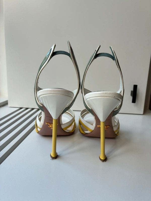 Prada Flame Heels - 38.5
