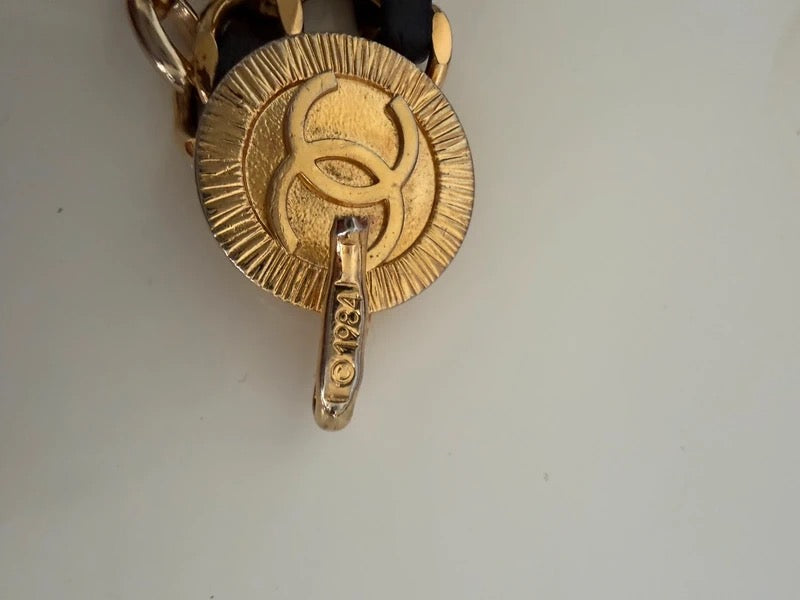 Chanel Medallion Thick Chain Belt