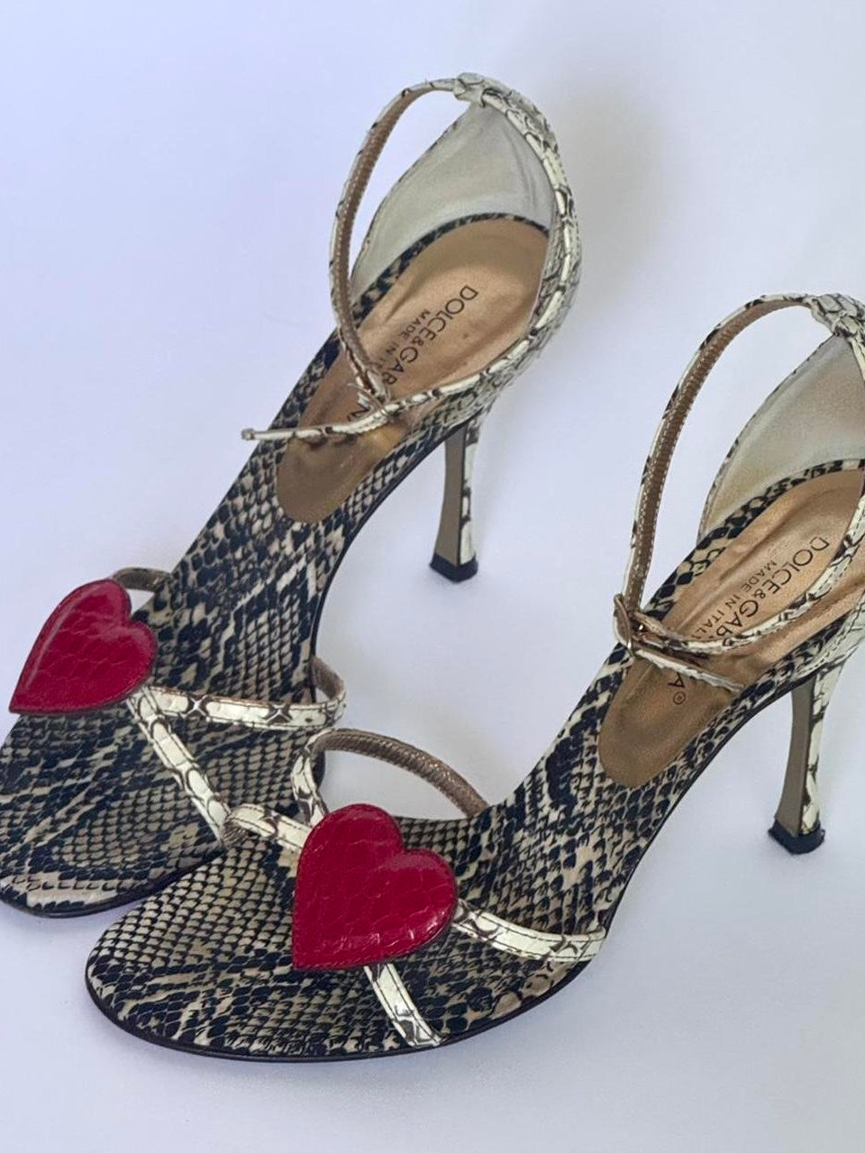 Dolce & Gabbana Heart Heels - 38