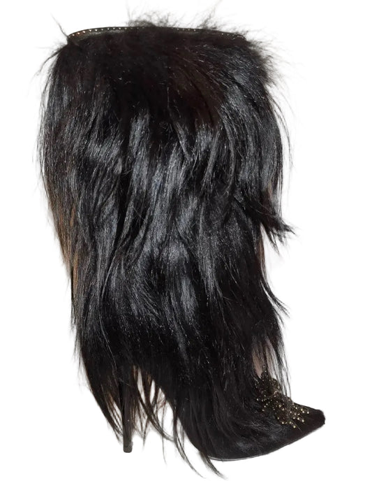 Dsquared2 Fur Bow Boots - 38