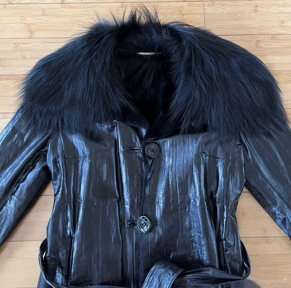 Dolce & Gabbana Eel & Fur Jacket - S