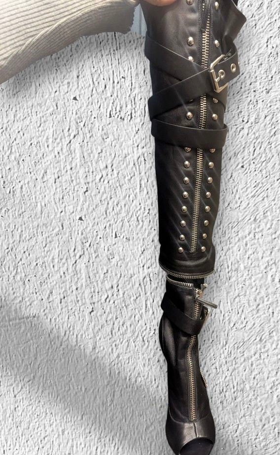 Giuseppe Zanotti Kendra Gaiter Boot - 40